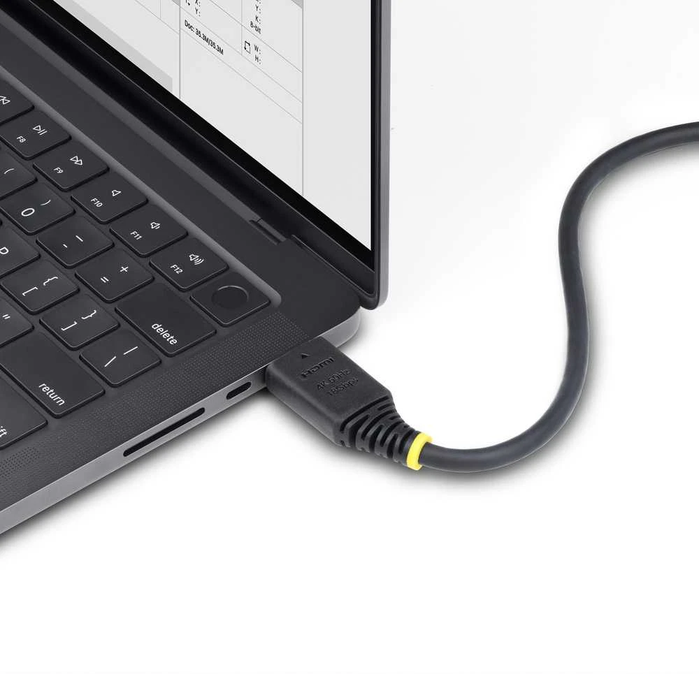 Kabelis StarTech HDMI - HDMI 2m juoda (HDMI2-CABLE-4K60-2M)