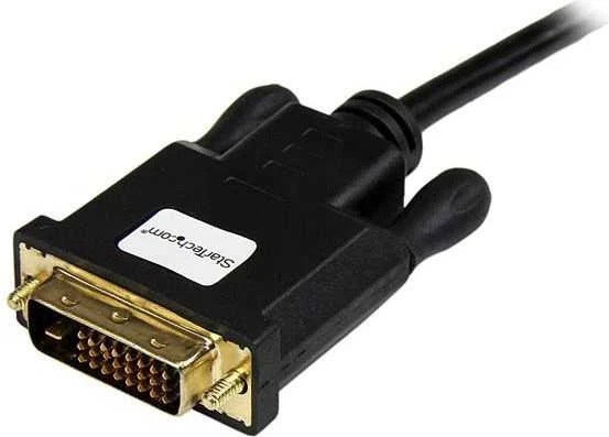 Kabelis StarTech Rodyti Port mini - DVI- D 2m Juodas (MDP2DIMM6B)