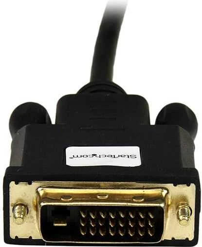 Kabelis StarTech Rodyti Port mini - DVI- D 2m Juodas (MDP2DIMM6B)