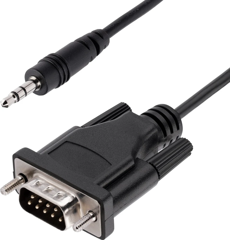 Audio jack į RS232 kabelis su DB9 jungtimi