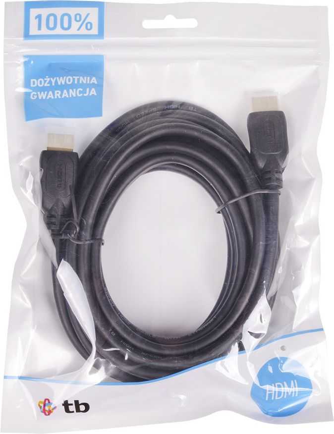 HDMI laidas TB - Kabelis HDMI 1.4 1.8 m.