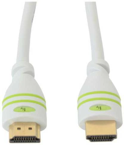 Techly 10.0m HDMI M/M HDMI kabelis 10 m HDMI A tipo (standartinis) Balta
