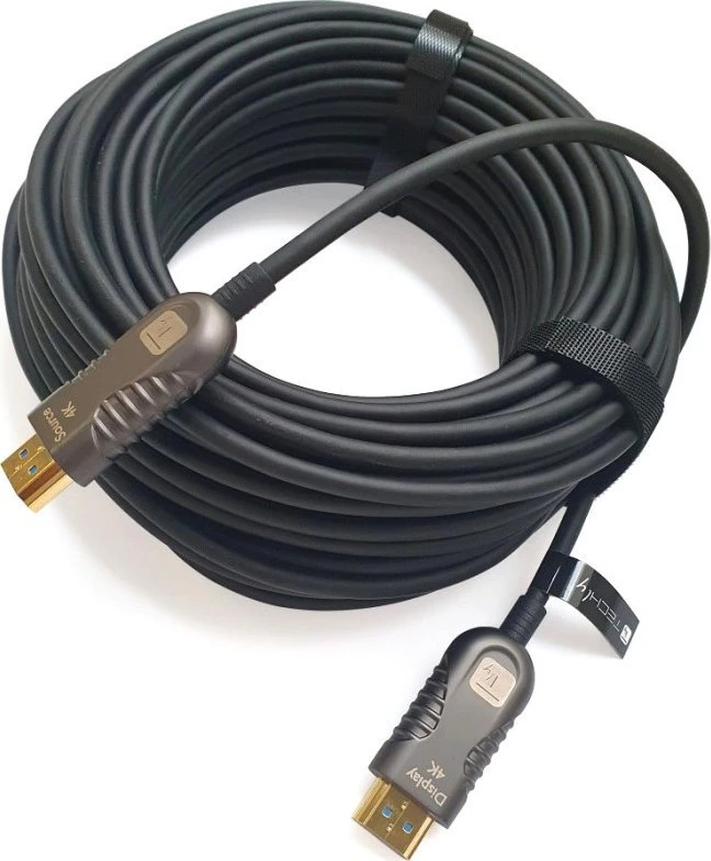 Kabelis Techly HDMI - HDMI 15m juoda (ICOC HDMI-HY2-015)