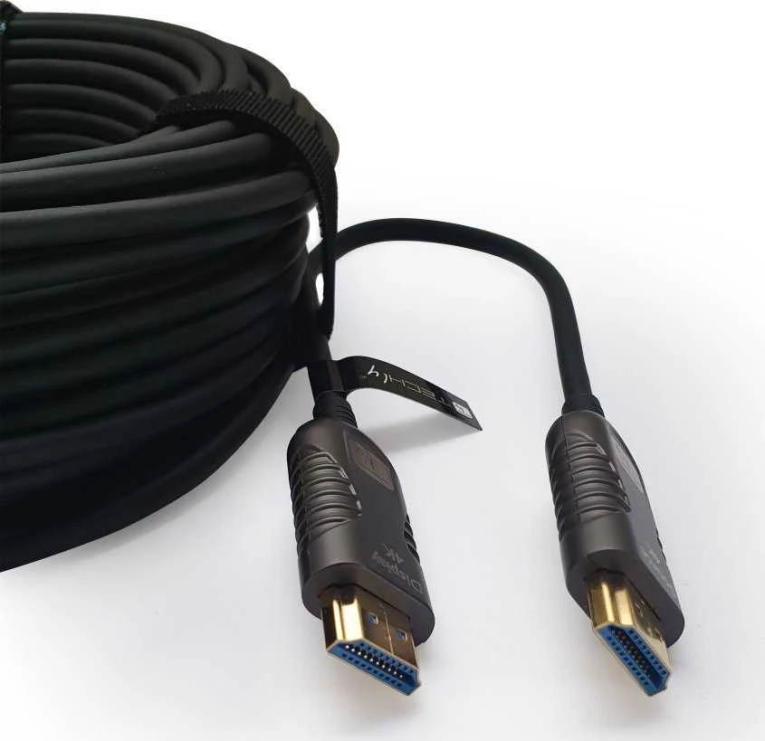 „Techly“ HDMI - HDMI kabelis 20 m, juodas (ICOC-HDMI-HY2-020)