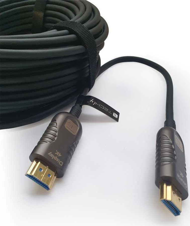 „Techly“ HDMI - HDMI kabelis 20 m, juodas (ICOC-HDMI-HY2-020)