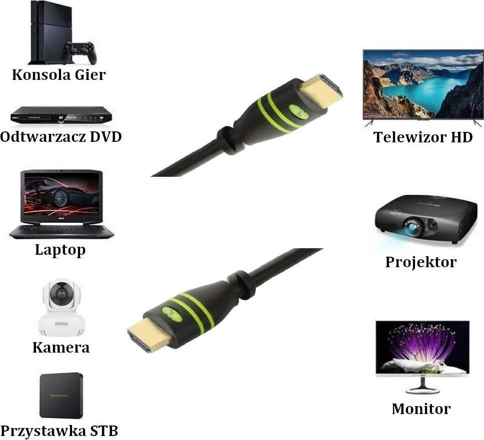 Techly 2.0m HDMI-A M/M HDMI kabelis 2 m HDMI A tipo (standartinis) Juoda