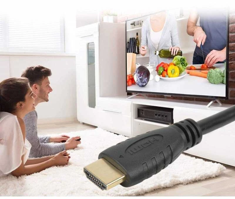 Techly ICOC HDMI2-4-060 HDMI kabelis 2 m HDMI A tipo (standartinis) Juoda