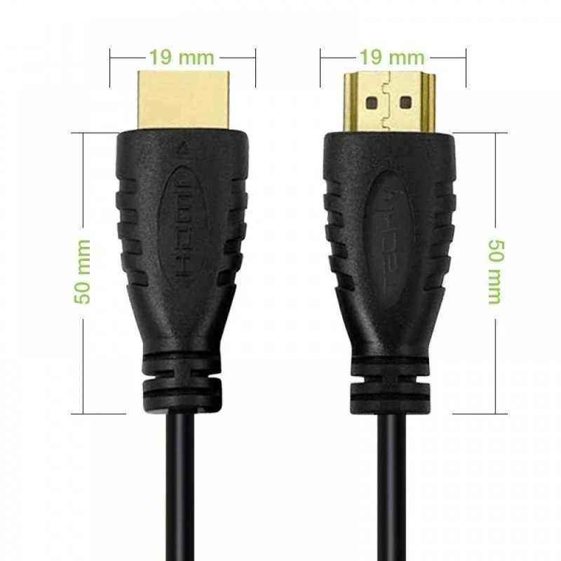 Techly ICOC HDMI2-4-060 HDMI kabelis 2 m HDMI A tipo (standartinis) Juoda