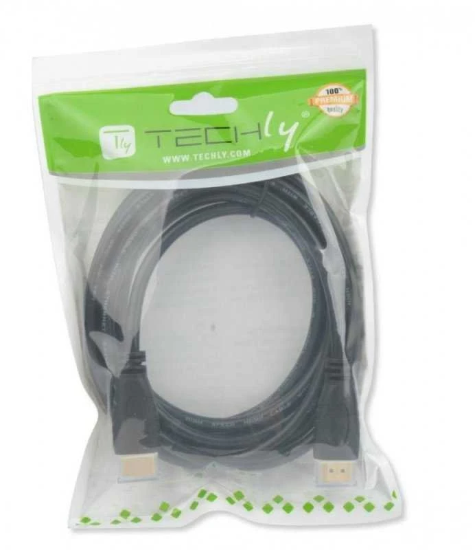 Techly ICOC HDMI2-4-060 HDMI kabelis 2 m HDMI A tipo (standartinis) Juoda