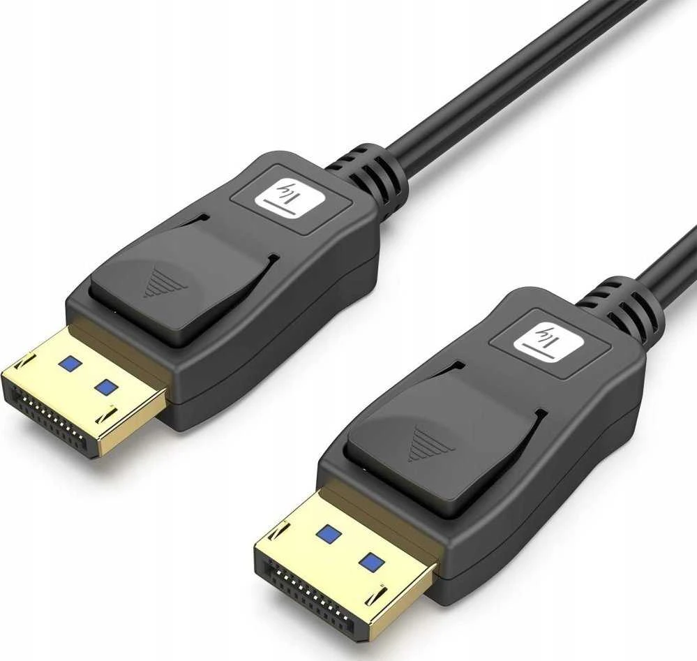 Techly DisplayPort 2.1 laidas su fiksatoriais