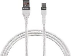 TRACER USB A - C tipo kabelis 1 m baltos spalvos