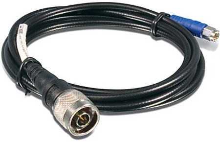 TRENDnet antenos kabelis 2m juodas (TEW-L202)