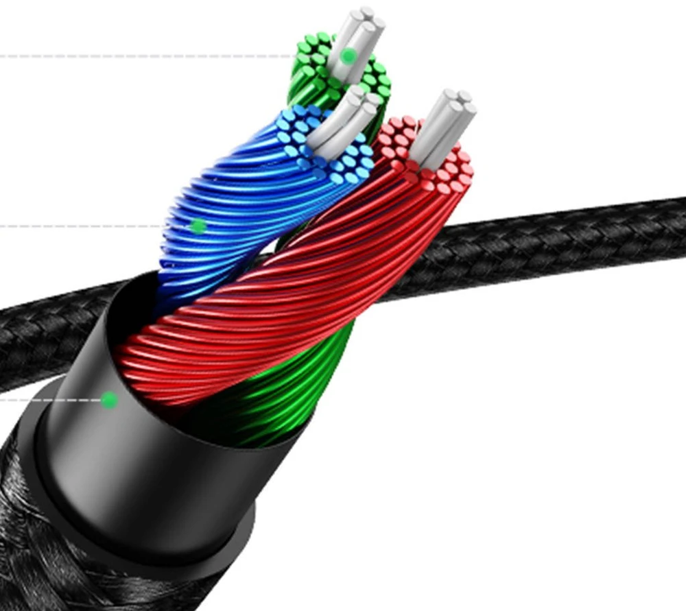 UGREEN 3.5mm AUX kabelis 1m - Juodas