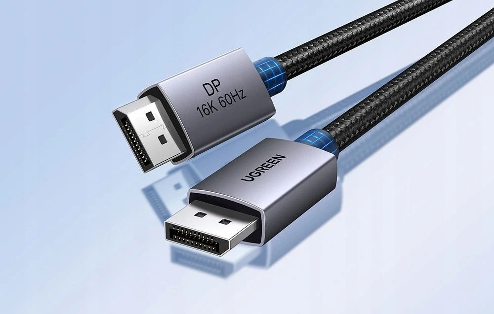 DisplayPort kabelis DP - DP 2.1 16K@60Hz 1m 80Gbps DP131 UGREEN