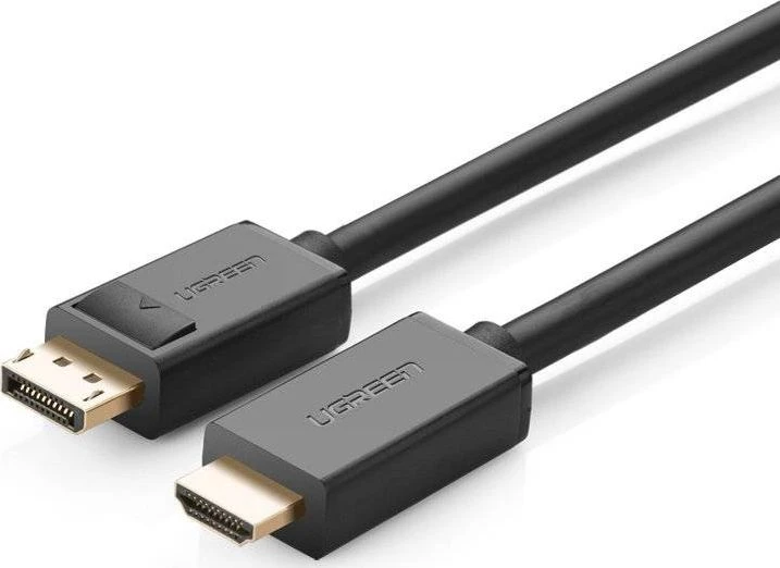 Kabelis Ugreen DP101 DisplayPort to HDMI 1.5m juodas