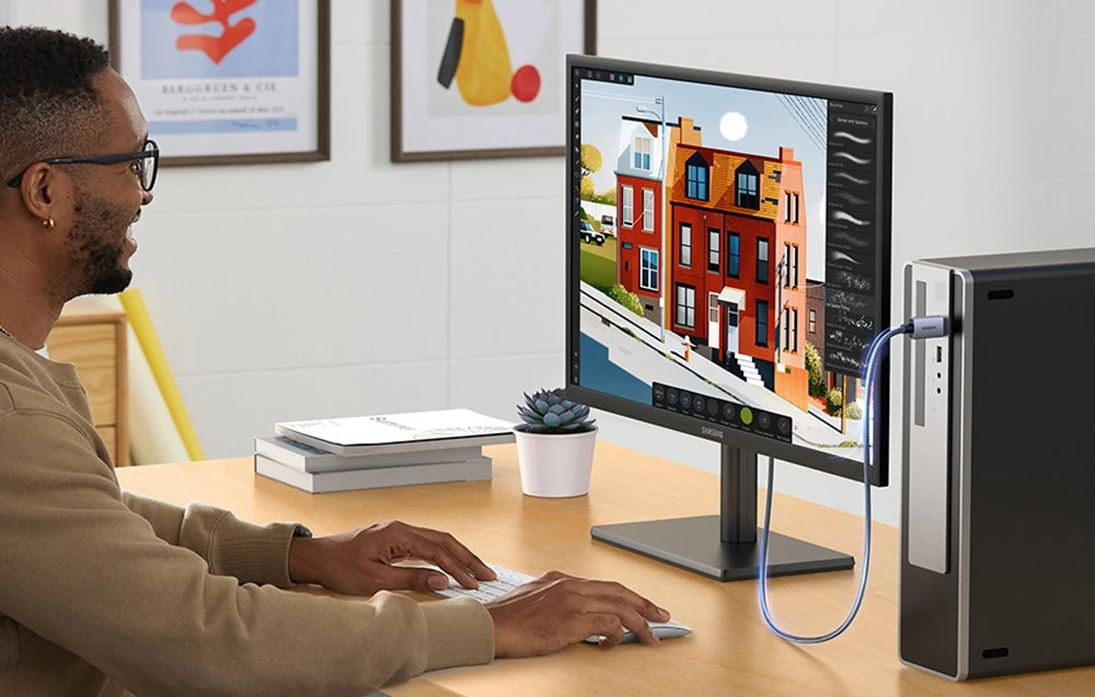 Kabelis DisplayPort (DP) kištukas - HDMI kištukas vienpusis 4K@30Hz 3m juodas DP125 UGREEN