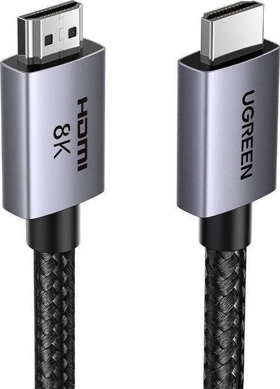 Ugreen HD171 25911 kabelis su HDMI 2.1 8K connectors certified 3 m - pilkos spalvos