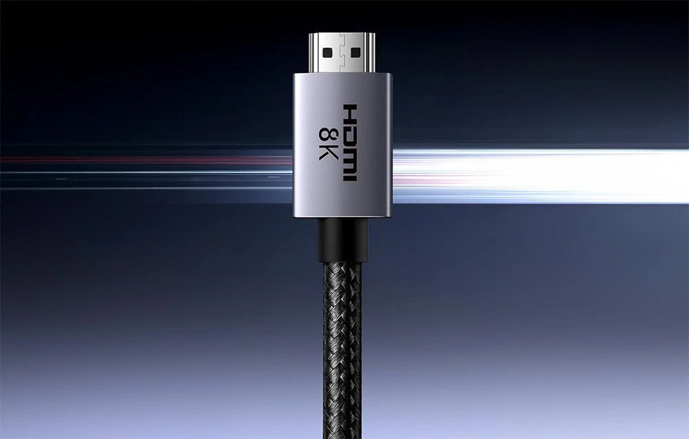 Ugreen HD171 25911 kabelis su HDMI 2.1 8K connectors certified 3 m - pilkos spalvos