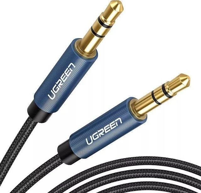UGREEN 3.5mm AUX kabelis 1m - Mėlynas