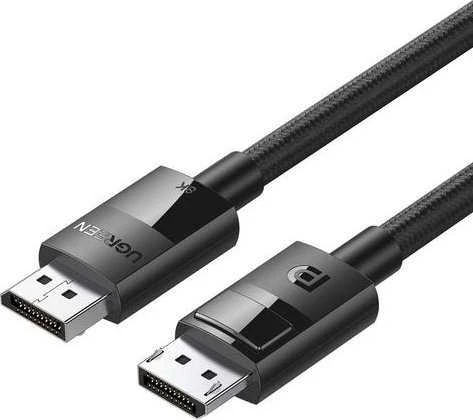 Kabelis Ugreen DP114 DisplayPort 1.4 to DisplayPort 1.4 2.0m juodas