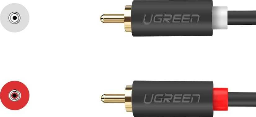 UGREEN 2RCA Cinch - 2RCA kabelis 2m