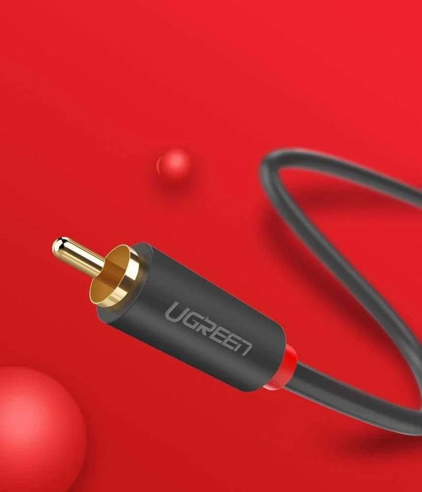 UGREEN 2RCA Cinch - 2RCA kabelis 2m