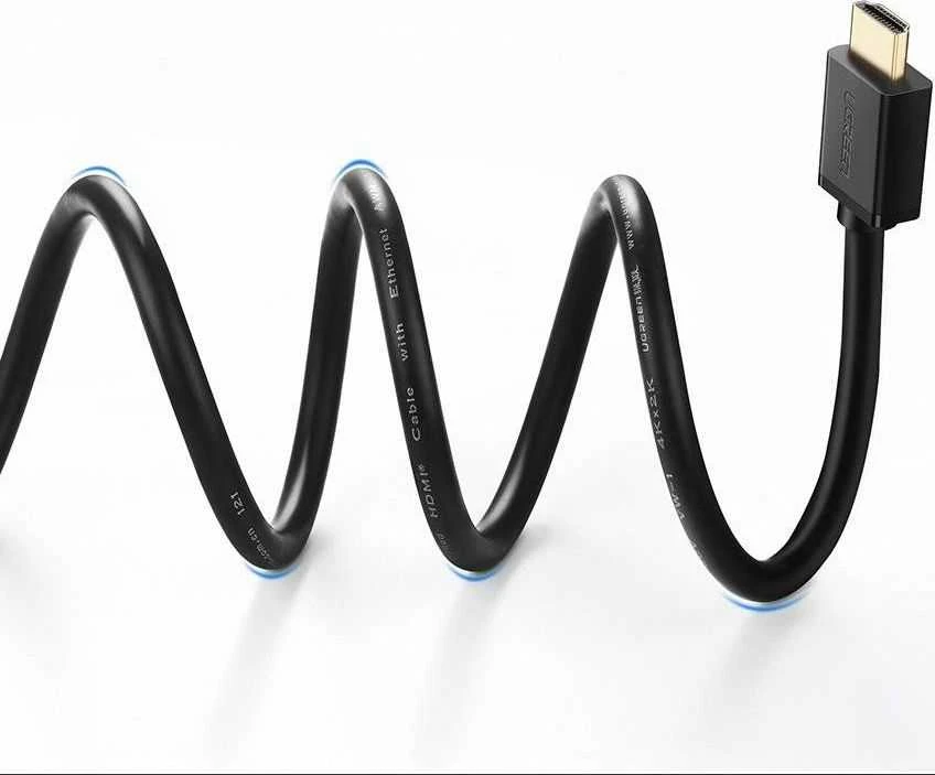 Ugreen kabelis HDMI kabelis 4K 30 Hz 3D 18 10 m juodos spalvos (HD104 10110)
