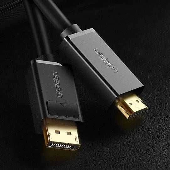 Kabelis Ugreen DP101 DisplayPort to HDMI 1.5m juodas