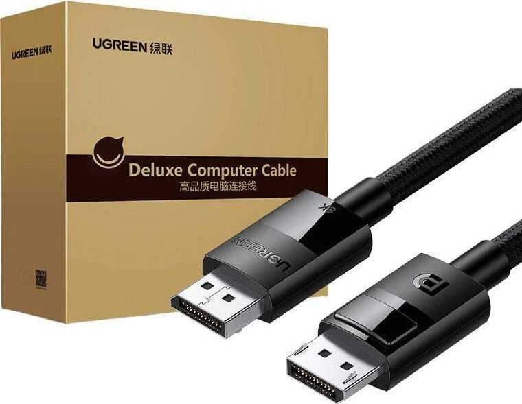 DisplayPort 1.4 kabelis UGREEN 80391, 1,5 m