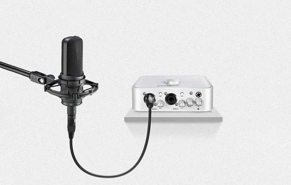 XLR lizdas XLR kištukinis kabelis UGREEN 20710B - 2m (juodas)