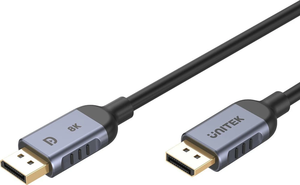 Unitek DisplayPort laidas su metaliniais antgaliais