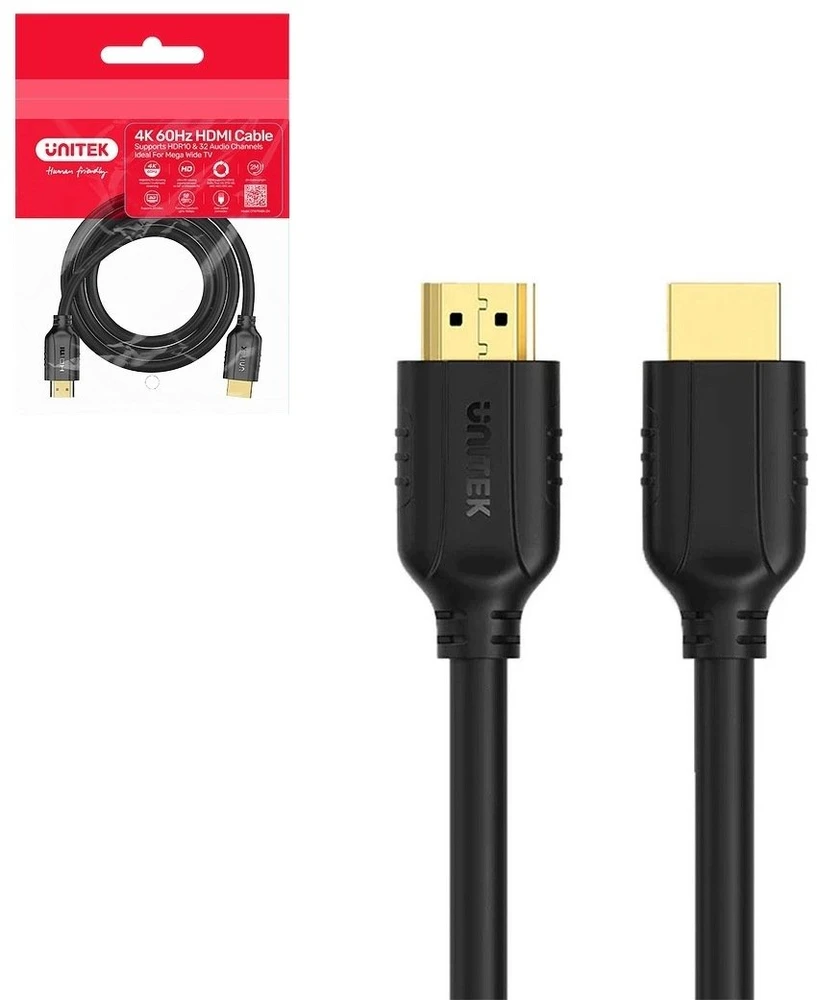 Unitek HDMI 2.0 | 4K 60Hz | HDR | ARC | 2m