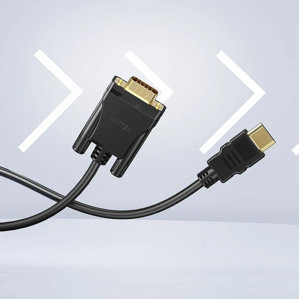 Unitek Kabelis HDMI ir VGA, FullHD 60Hz, 2 m