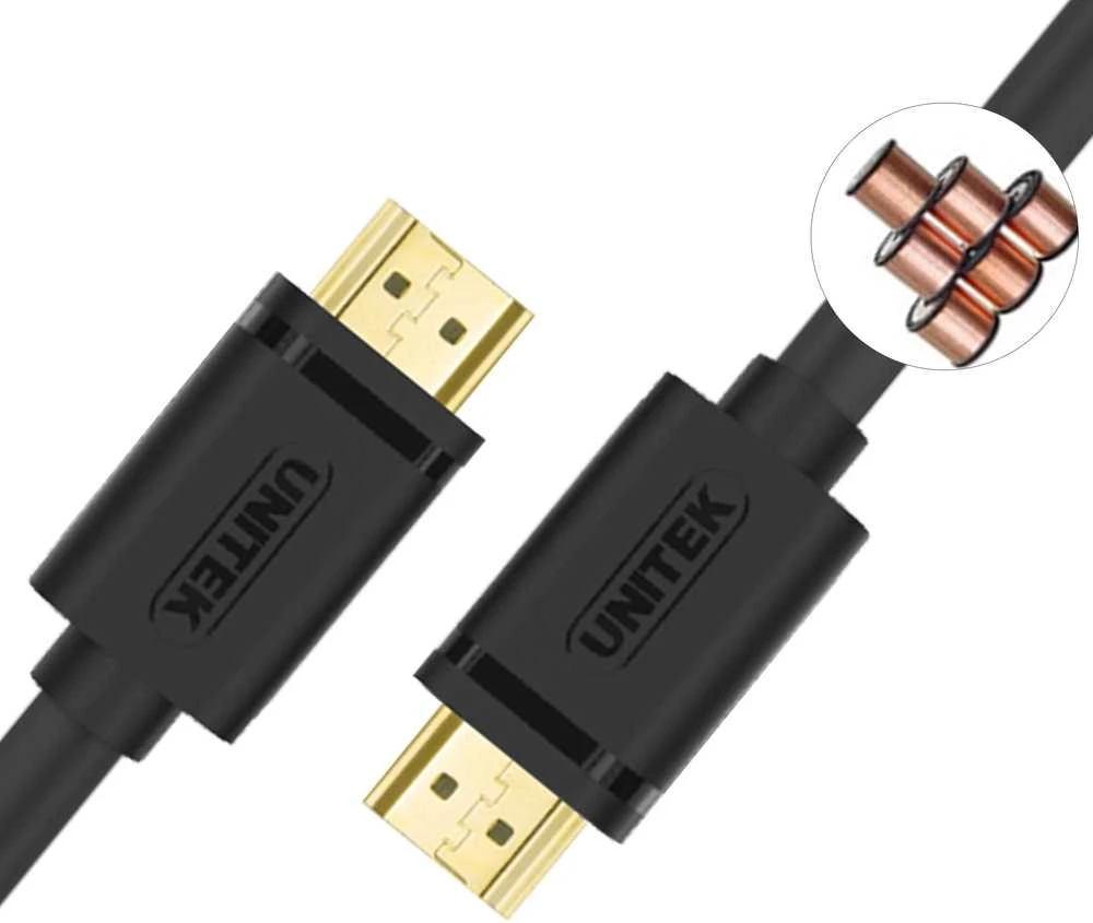 UNITEK Y-C136M HDMI cable 1 m HDMI Type A (Standard) Juodas