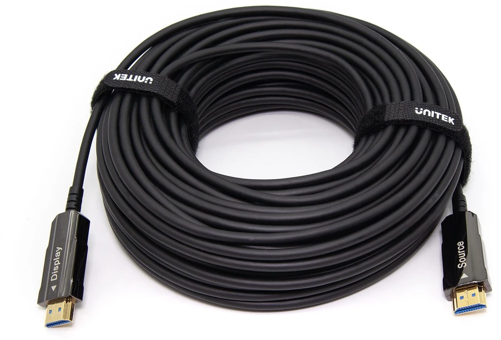 UNITEK C11072BK-30M optinis kabelis HDMI 2.0 AOC 4K 60Hz 30m