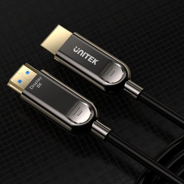 Unitek optinis kabelis HDMI 2.1 AOC 8K 120Hz 60m