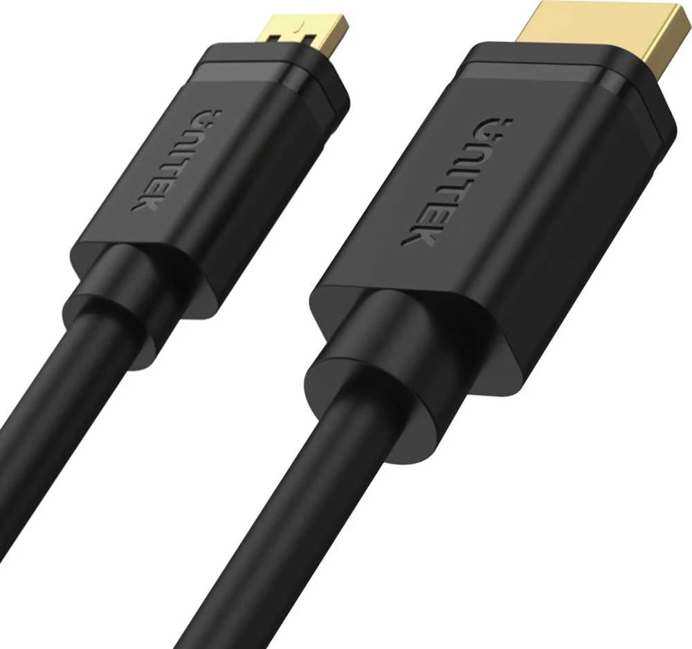 UNITEK Y-C182 HDMI – microHDMI CABLE v.2.0 4K 60HZ 2M
