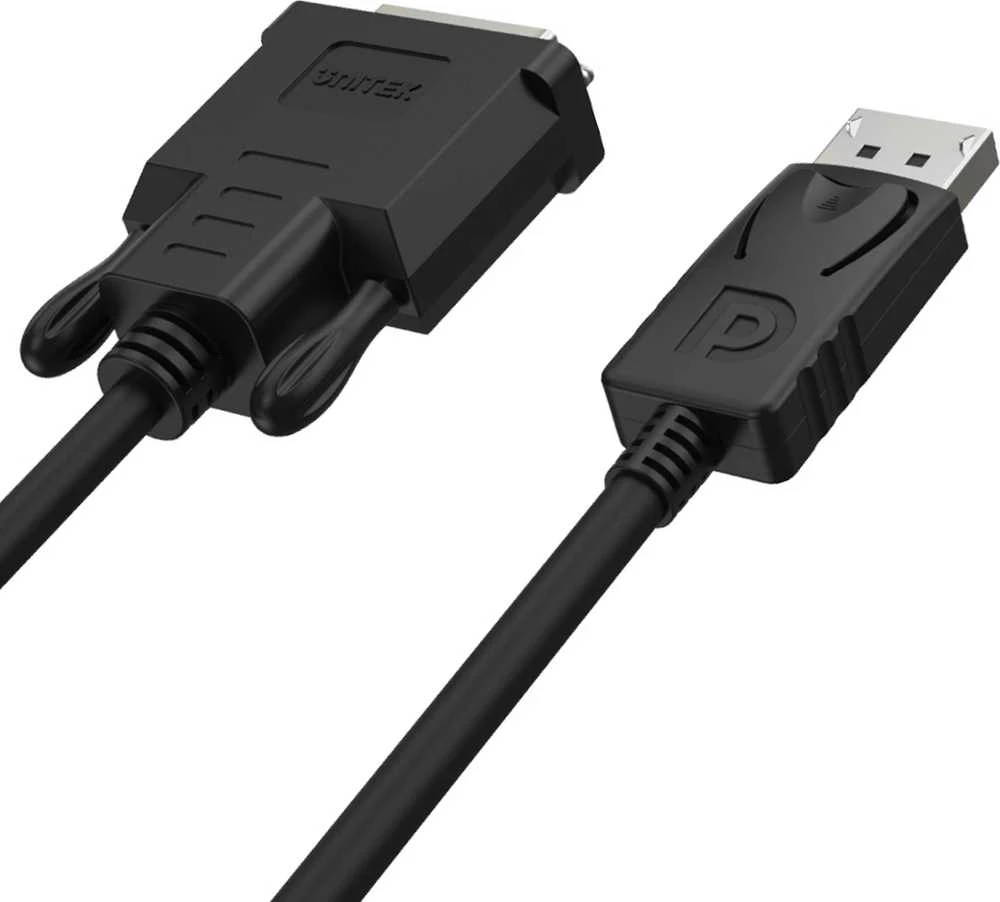 UNITEK Y-5118BA Unitek laidas DisplayPort prie DVI 1,8m, Y-5118BA