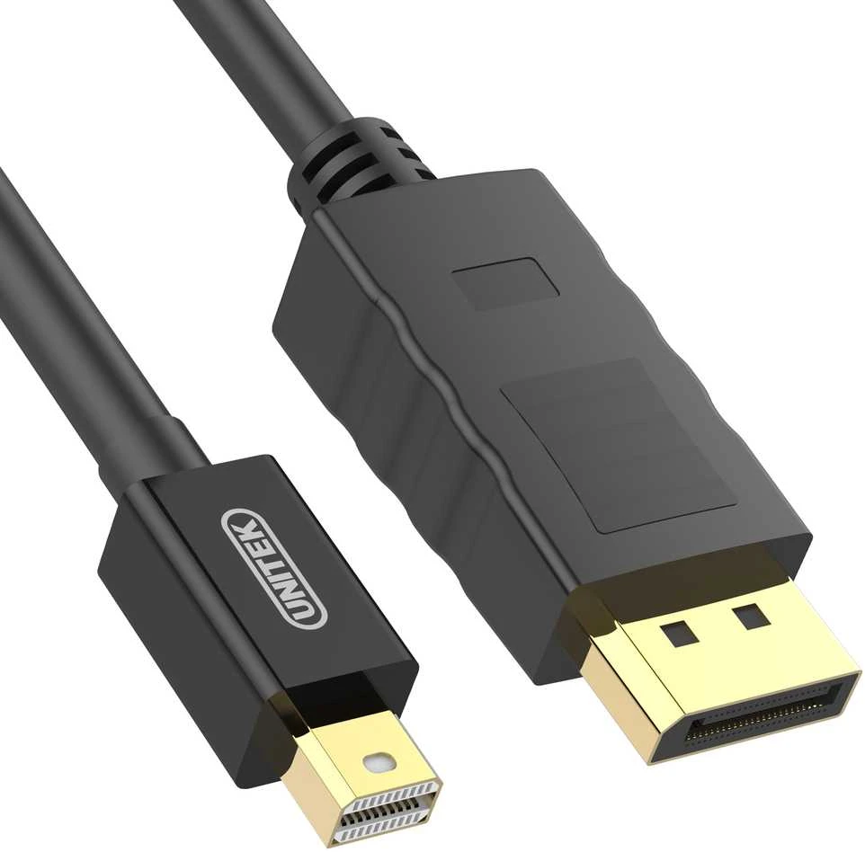 UNITEK Y-C611BK Unitek kabelis miniDisplayPort į DisplayPort M/M, 2m Y-C611BK