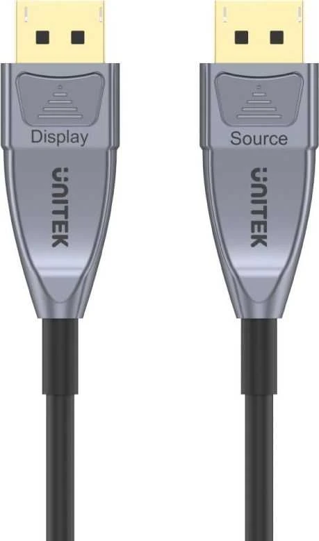 UNITEK C1617GY optinis kabelis DisplayPort 1.4 AOC 8K 15m