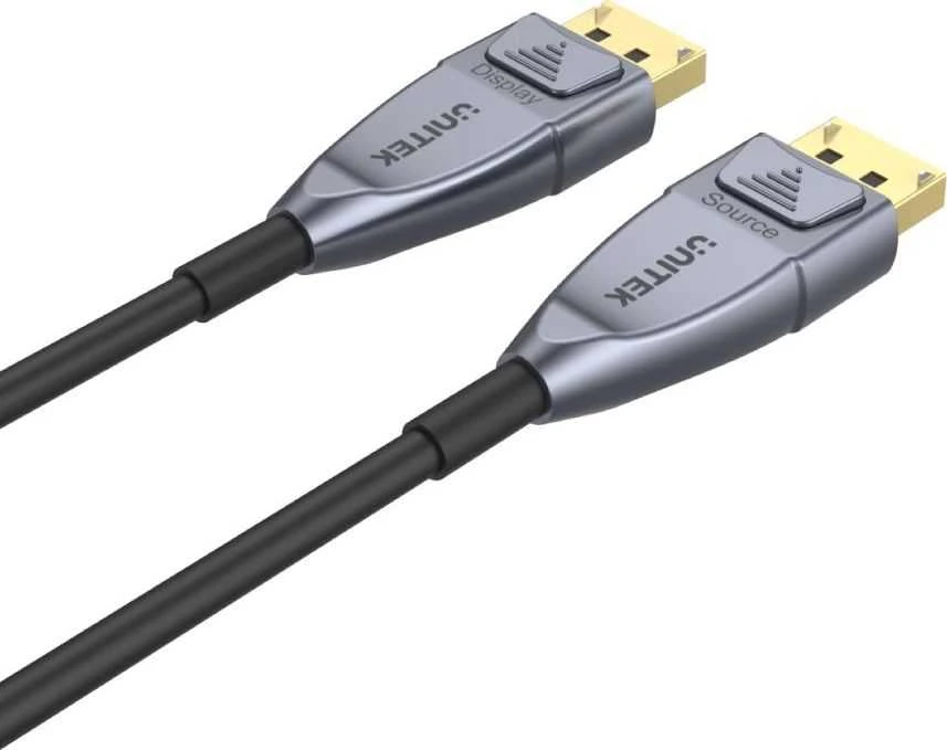 UNITEK C1617GY optinis kabelis DisplayPort 1.4 AOC 8K 15m