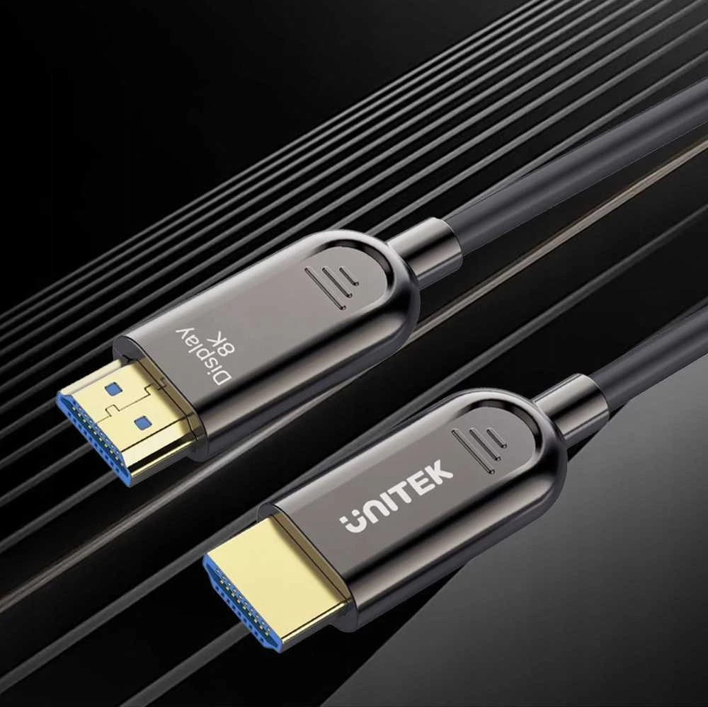 Unitek optinis kabelis HDMI 2.1 AOC 8K 120Hz 50m