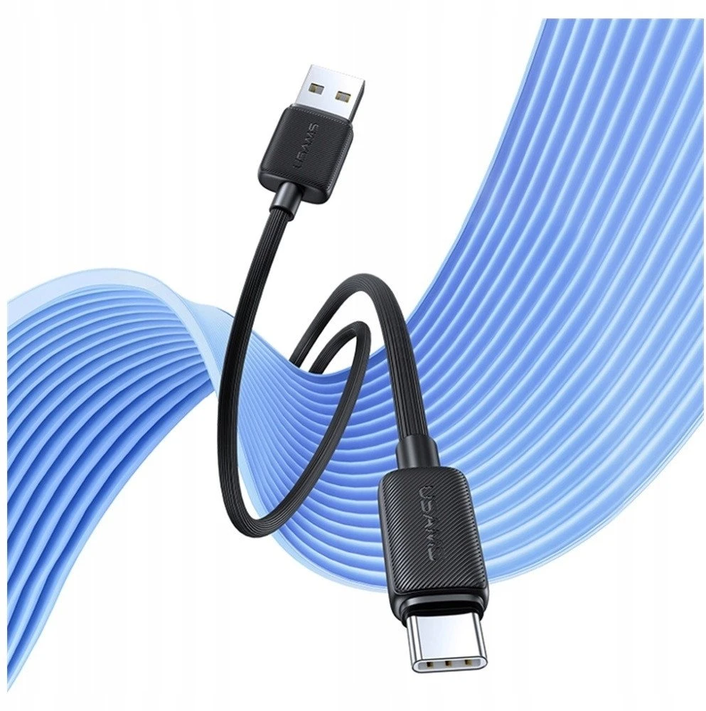Kabelis USAMS KY Series US-SJ693 3A USB-C į USB-A 2m baltos spalvos