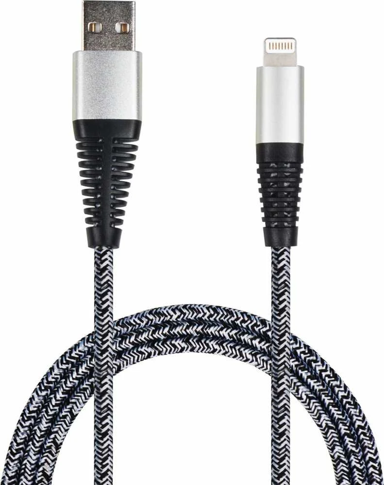 2GO Datenkabel USB laidas - sidabrinis - 100cm Apple 8-Pin