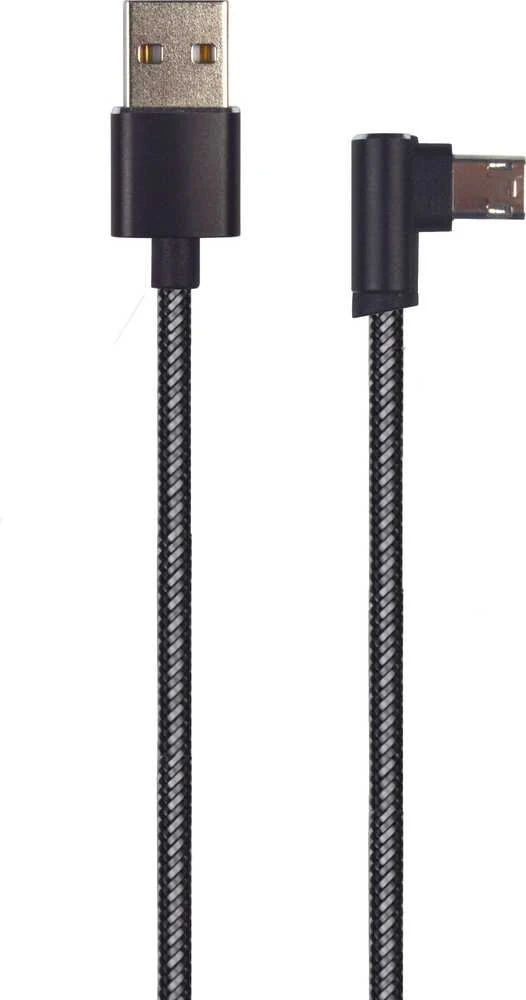 Kabelis USB 2GO USB-B - micro-B 1 m Juodas (797005)