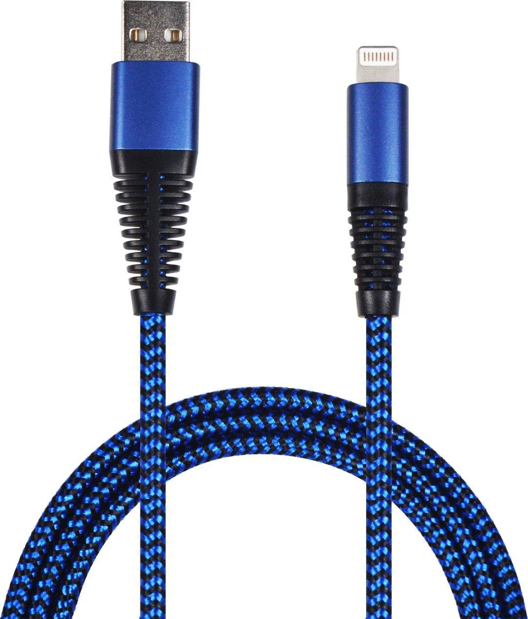 USB kabelis 2GO USB-A - Žaibas 1 m mėlyna (795949)