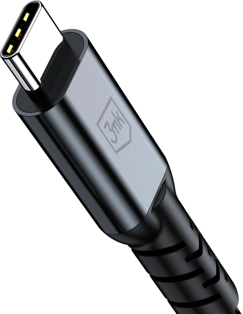3Mk apsaugos priedai - 3mk Hyper Cable N-SERIES Thunderbolt 4 2m 48V/5A 40Gb/s 240W 8K60Hz Juodas