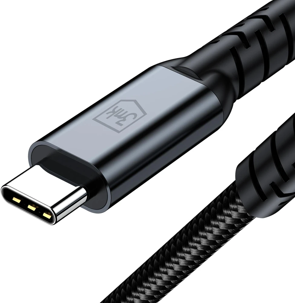 3Mk apsaugos priedai - 3mk Hyper Cable N-SERIES Thunderbolt 4 2m 48V/5A 40Gb/s 240W 8K60Hz Juodas
