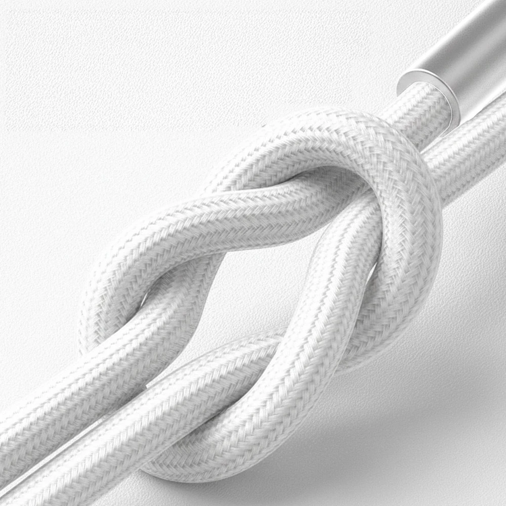 3Mk Protection 3mk Hyper Cable N-SERIES USB-A / Lightning 1m QC 3.0 5V/2.4A 12W - baltas
