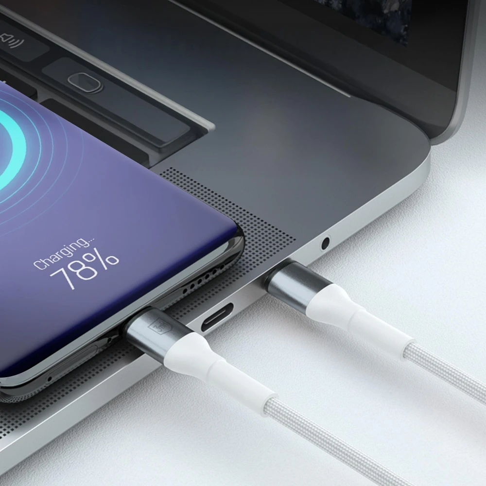 3Mk Protection 3mk Hyper Cable N-SERIES USB-A / USB-C 1m 9V/2A 18W / baltas